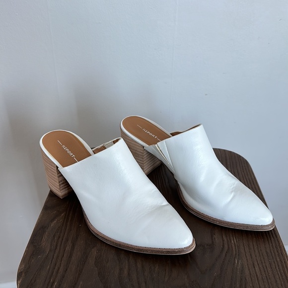 Report pointed toe stack heel mule shoe size 8 - Picture 2 of 6